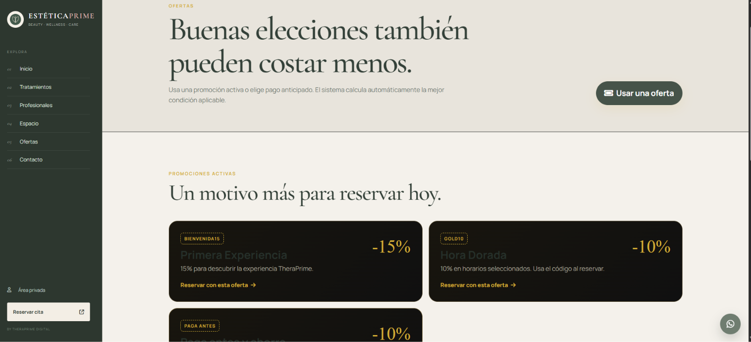 Tratamientos Estética PRIME