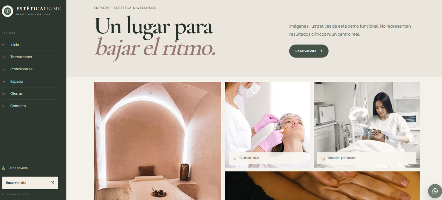 Profesionales Estética PRIME