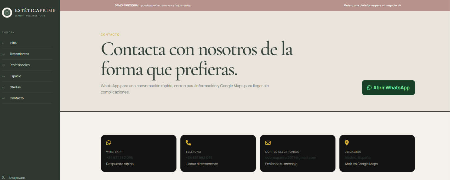 Espacio Estética PRIME
